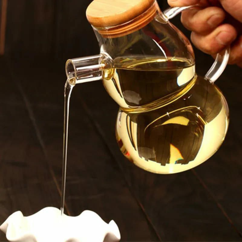 Creative glass oil / vinegar jar-400ml
