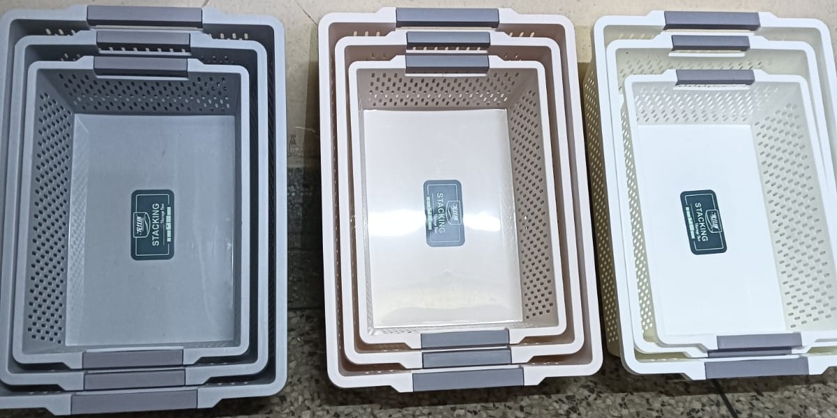 Multipurpose sundries storage baskets 3pcs set