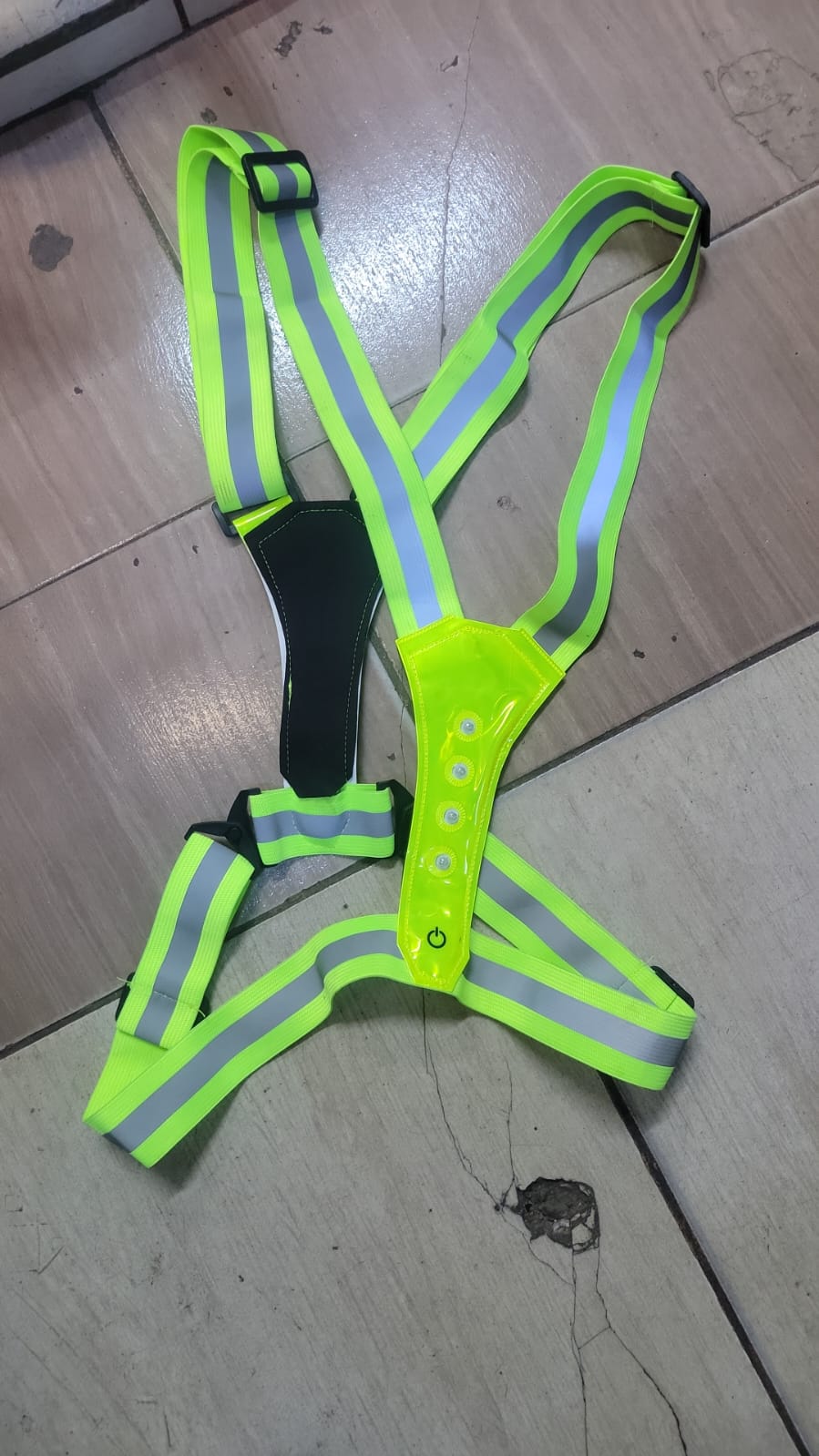 LED Reflective Safety Vest Harness