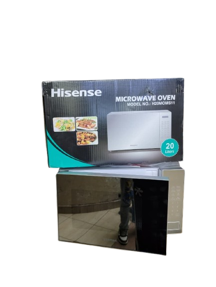 Hisense 20 Litres Microwave Glass door Silver