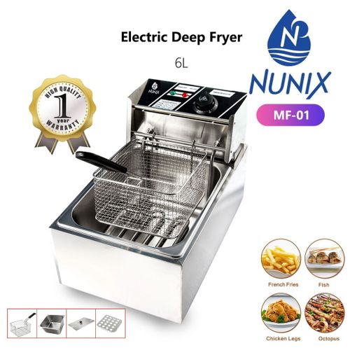 Nunix deep fryer 6L