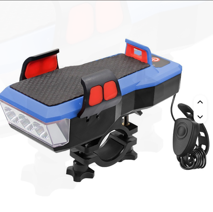 Bike 3 in 1  Front Light with Horn and Phone Holder