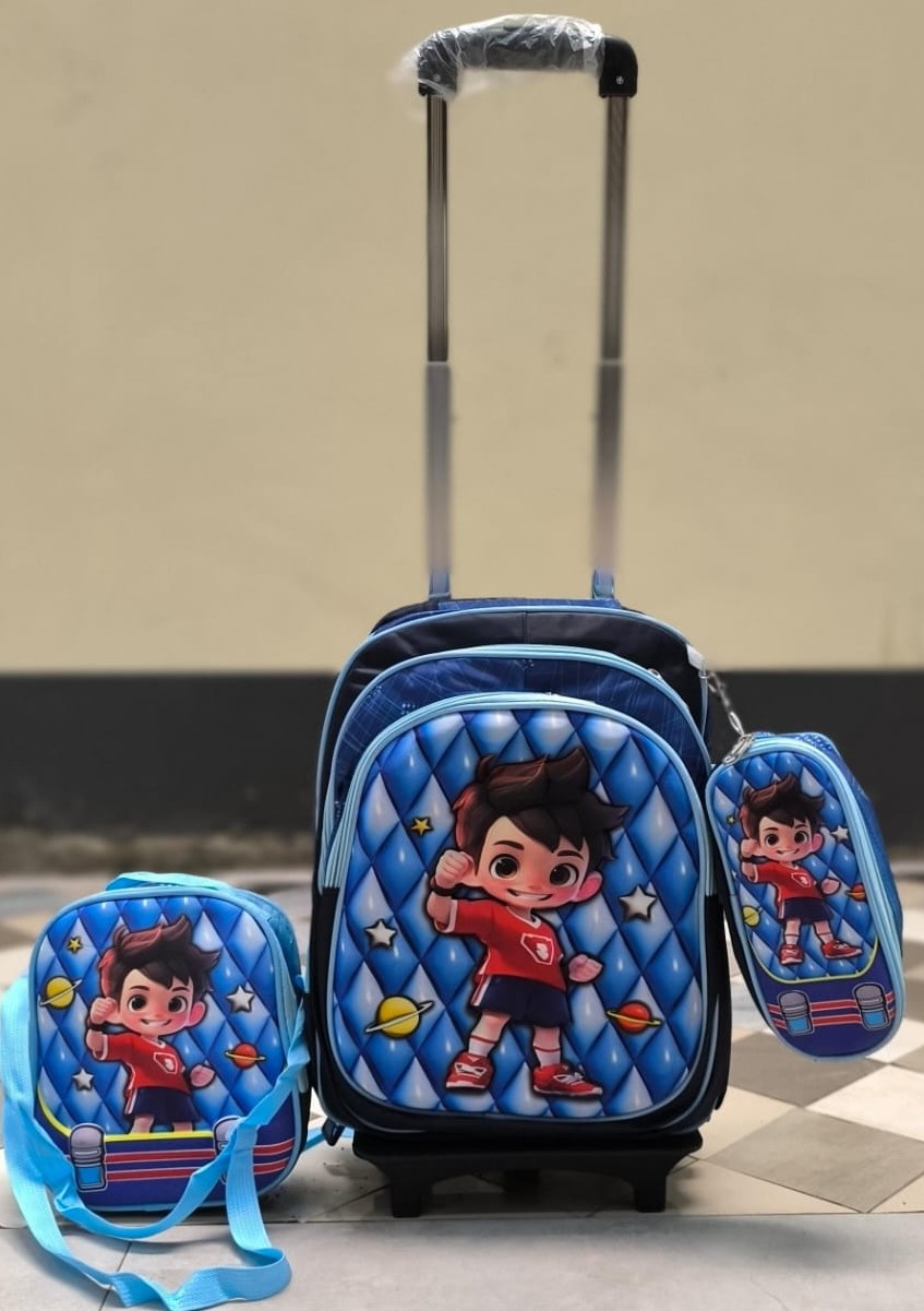 School Trolley 3 in 1  Bags | Detachable and Foldable | Kenya