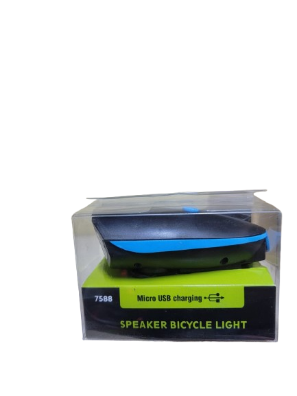 Rechargeable LED Bicycle Headlight with  Loud Horn