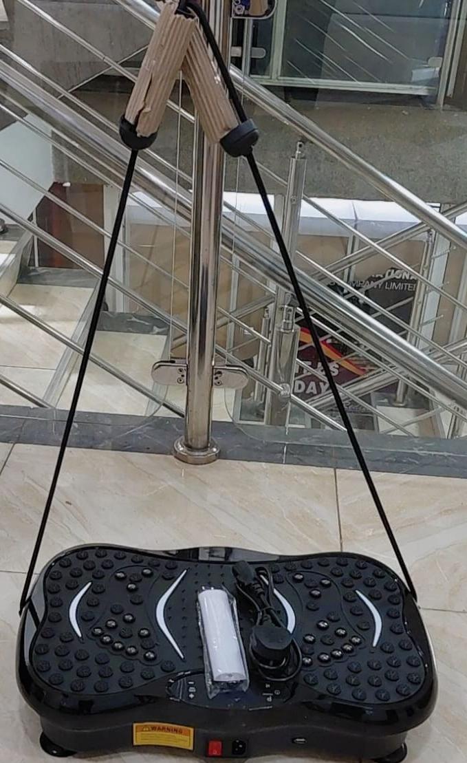 vibration plate fitness machine 200w with remote black