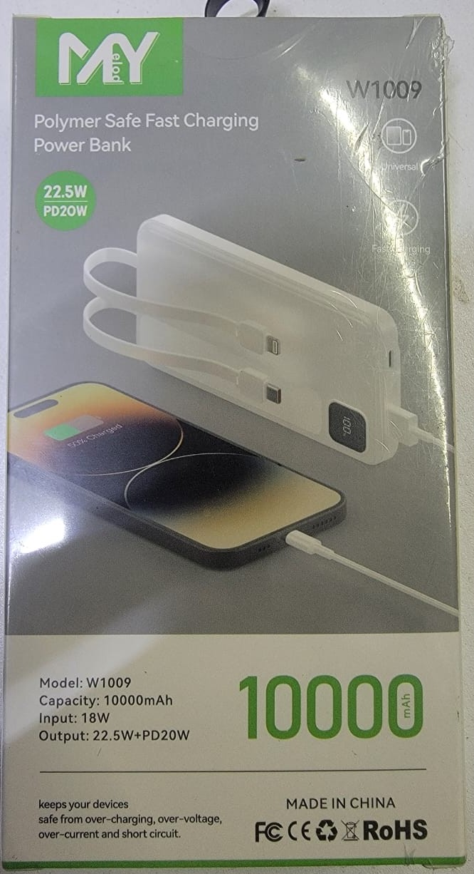 10000mAh MYelod Power Bank