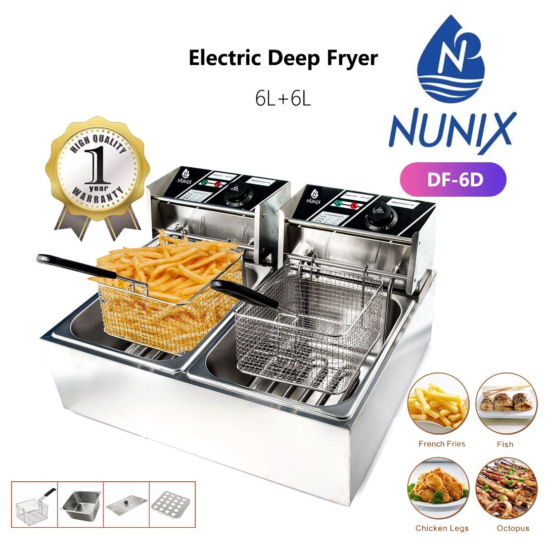 Nunix deep fryer 12L