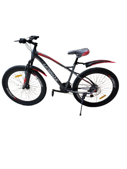 Unirox size 26 Inch Mountain Bike Grey Red