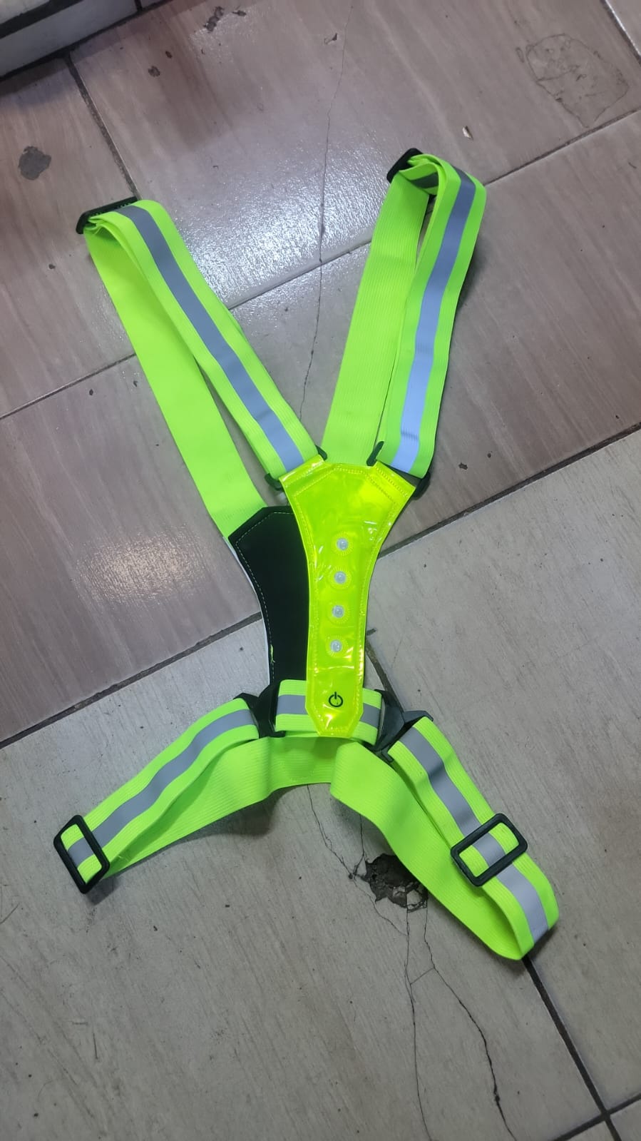 LED Reflective Safety Vest Harness