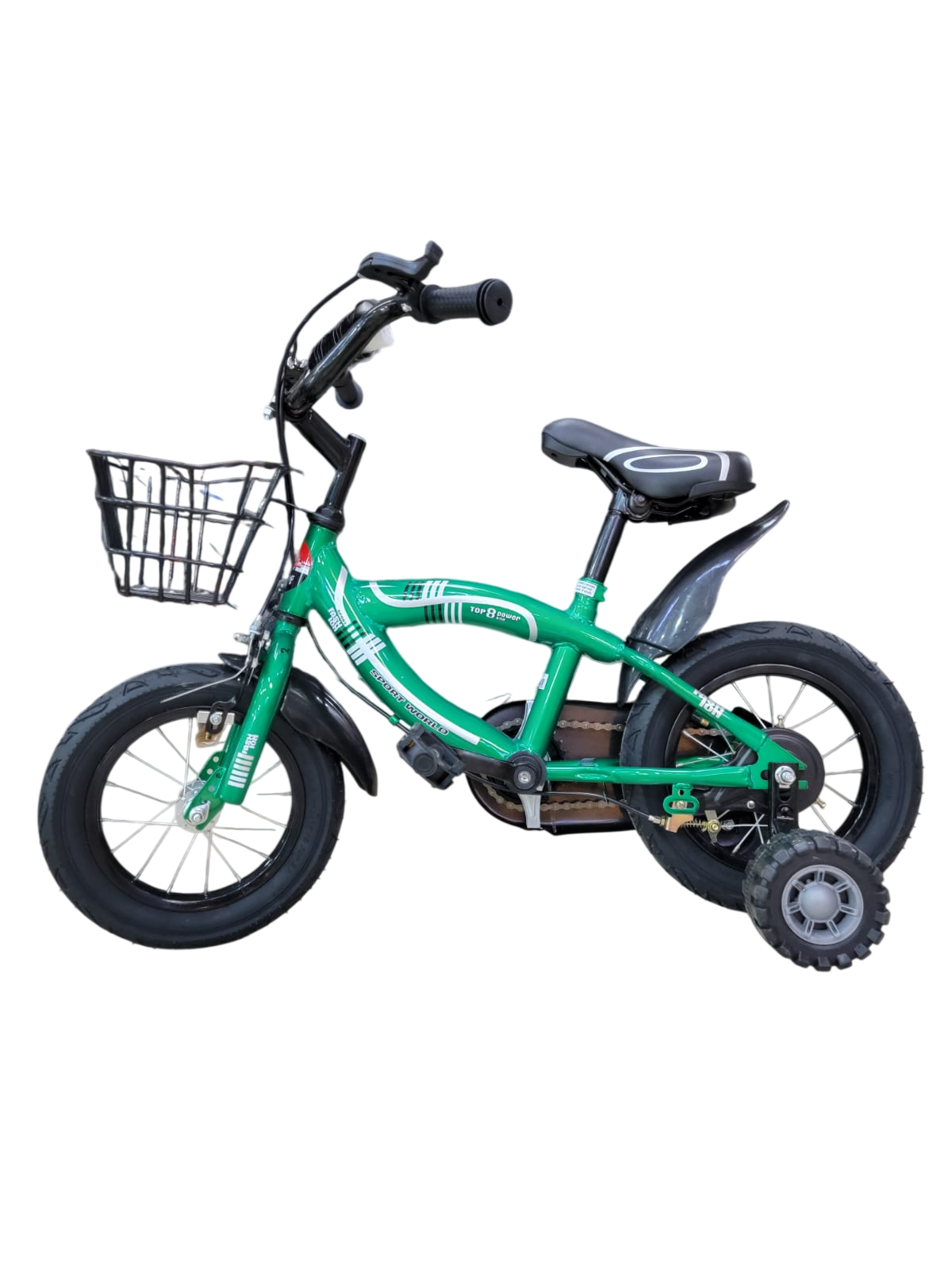 Kids Bicycle size 12 with Basket and Training Wheels