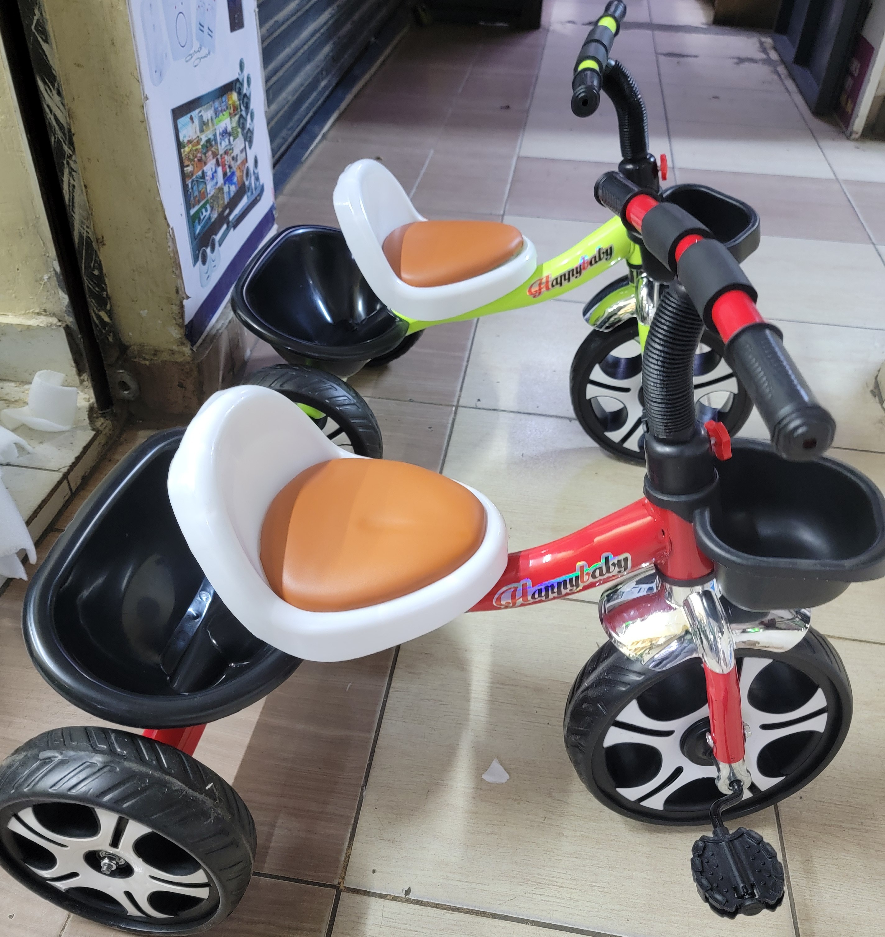 Happy Baby Kids Tricycle Red