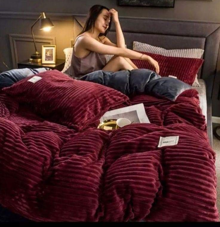 Heavy velvet  fleece blankets