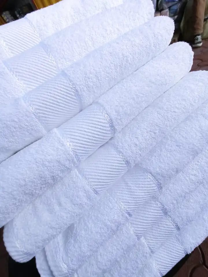 Cotton bath towels