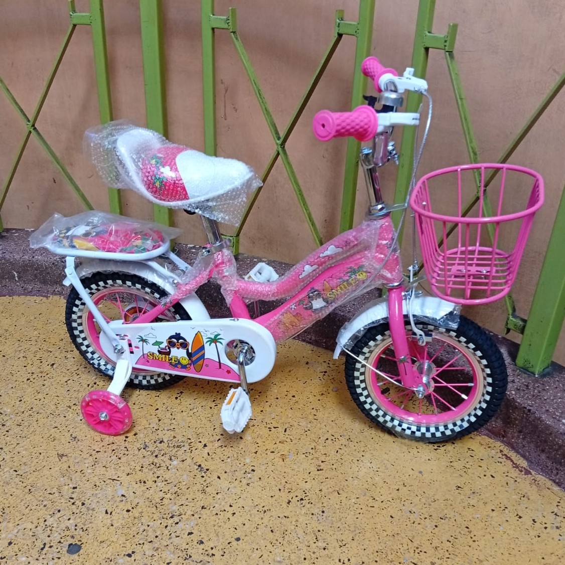 Smile Kids Bike size 16 – Pink